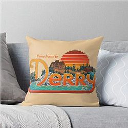 Come Home to Derry Throw Pillow