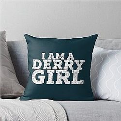 Derry Girls Throw Pillow