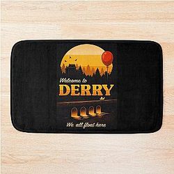 Welcome to Derry Horror Clowns Bath Mat