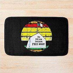 Free Derry Corner Mural Bath Mat