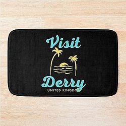 Visit Derry UK City English Cities Bath Mat