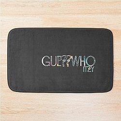 ITZY Guess Who Logo Bath Mat