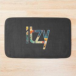 ITZY Logo Abstract Bath Mat