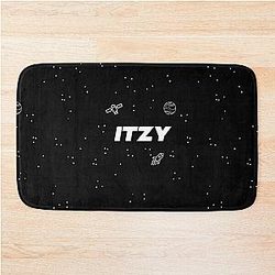 ITZY Galaxy Black Bath Mat