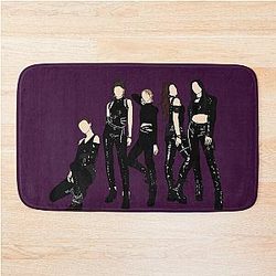 ITZY Mafia in the Morning (Black ver.) Bath Mat