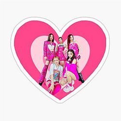 Itzy Powerpuff Glossy Sticker