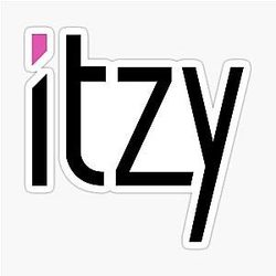 Itzy Logo Sticker
