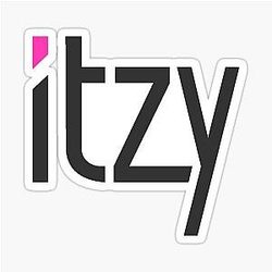 ITZY Logo Sticker