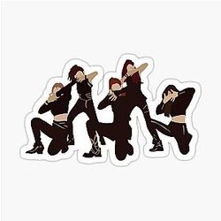 ITZY In The Morning Digital Illustration Sticker