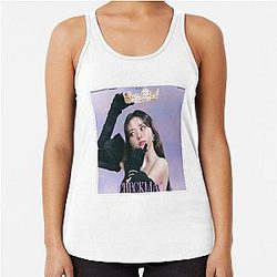 ITZY YUNA Checkmate Racerback Tank Top
