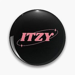 Itzy KPop Cute Black Pin