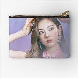 ITZY LIA Checkmate Zipper Pouch