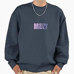 MIDZY ITZY Fan Design Oversized Sweatshirt