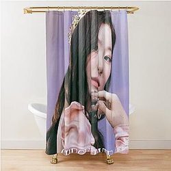 ITZY CHAERYEONG Checkmate Shower Curtain