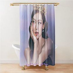ITZY YEJI Checkmate Shower Curtain