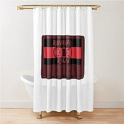 Run Away Ryujin Itzy Cassette Shower Curtain