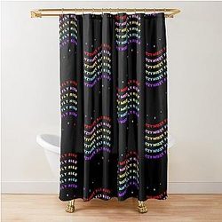 ITZY MIDZY Fly Flag Shower Curtain