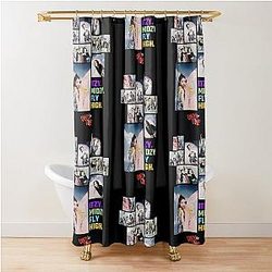 ITZY MIDZY Fly Shower Curtain