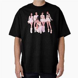 Kpop ITZY T-Shirt Poster Sticker ITZY Merch Oversized T-Shirt
