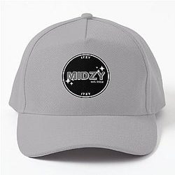 MIDZY - ITZY fandom badge (black and white ver.) Baseball Cap