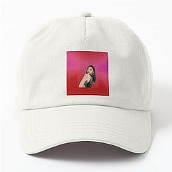 Itzy Lia Pink Sticker Polaroid Dad Hat