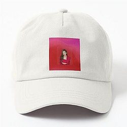 Itzy Lia Pink Sticker Polaroid Dad Hat