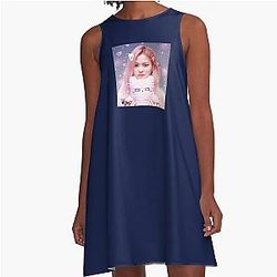 Itzy A-Line Dress Shin Ryujin K Pop Itzy Lia Itzy Chaeryeong Itzy Yuna
