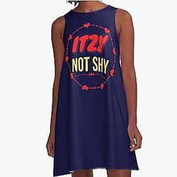 ITZY Not Cute A-Line Dress