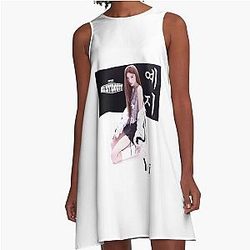 ITZY YEJI Kill My Doubt A line Dress