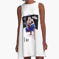 ITZY LIA Kill My Doubt A-Line Dress