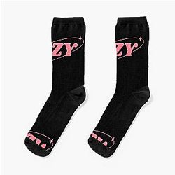 Itzy Aesthetic Black Socks