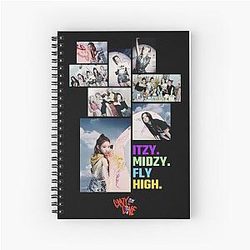 ITZY MIDZY Fly High Spiral Notebook
