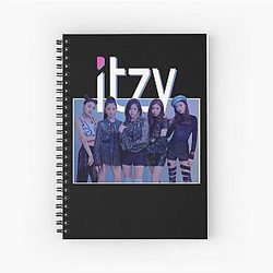 ITZY Blue Notebook