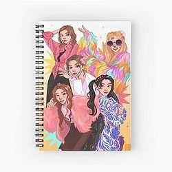Itzy Dress Up Spiral Notebook