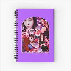 ITZY Guess Who Spiral Notebook