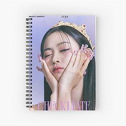 ITZY RyuJin Checkmate Spiral Notebook