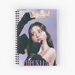 ITZY YUNA Checkmate Spiral Notebook