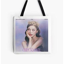 ITZY YEJI Checkmate All Over Print Tote Bag