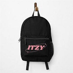Itzy KPop Cute Black Backpack