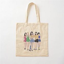 ITZY SNEAKERS Cotton Tote Bag Digital Illustration