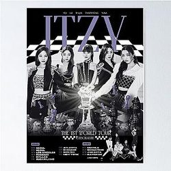 ITZY World Tour Poster