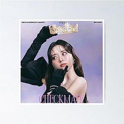 ITZY YUNA Checkmate Poster