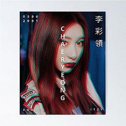 ITZY Chaeryeong Voltage Era Poster