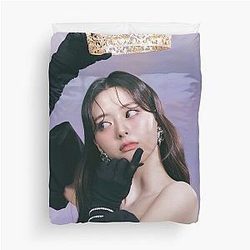 ITZY YUNA Checkmate Duvet Cover