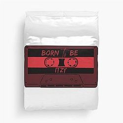 Itzy Born To Be Cassette Duvet Cover