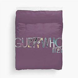 ITZY Guess Who Logo Duvet Cover
