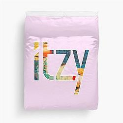 ITZY Logo Abstract Duvet Cover