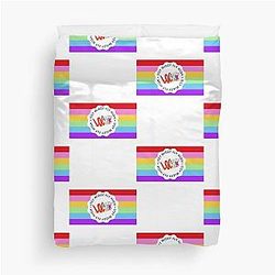 ITZY MIDZY Fly High Colourblock Logo Duvet Cover