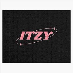 Itzy KPop Black Jigsaw Puzzle
