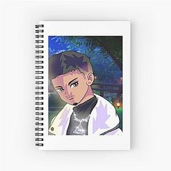 Ivan Cornejo Stickers and Phone Cases Spiral Notebook